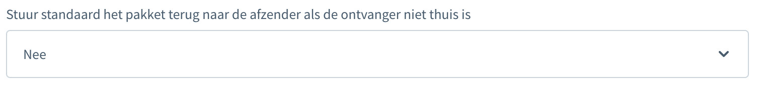 Shopware retour bij geen gehoor